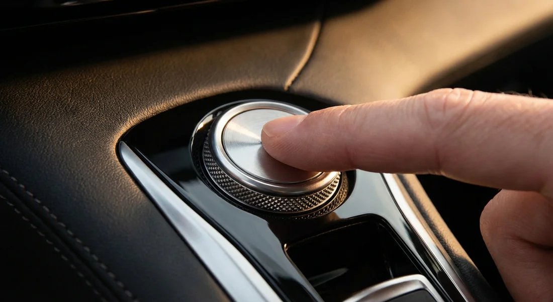 Redémarrage du véhicule électrique via le bouton start stop