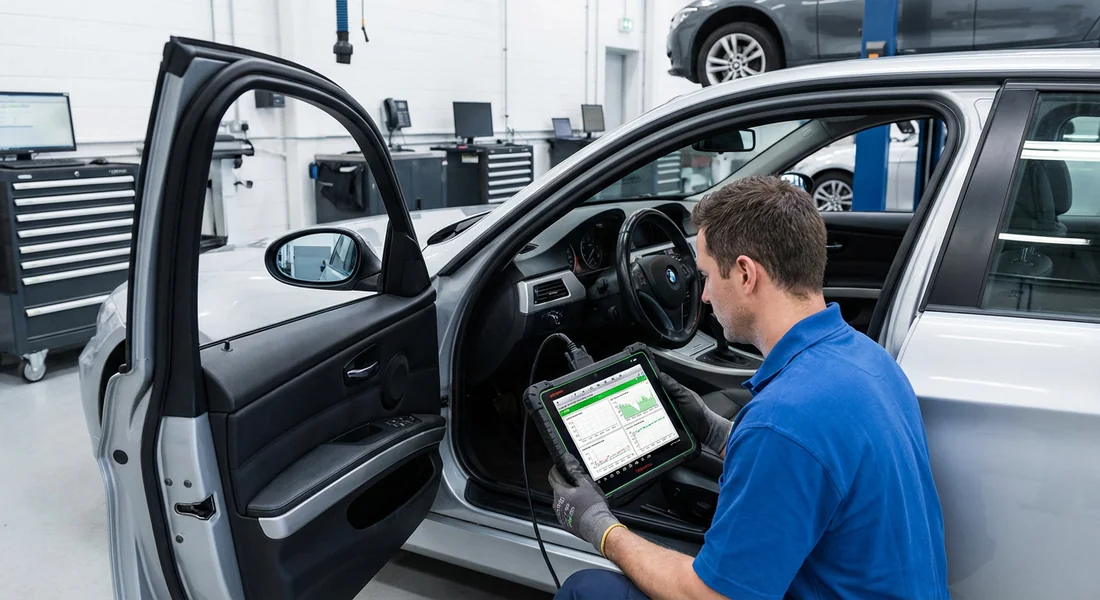 Synchronisation et programmation d'une nouvelle clé BMW E90 via OBD